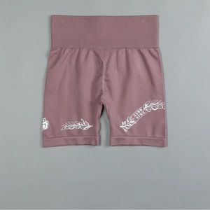 ROOTED V2 SABLE SEAMLESS SHORTS IN ROSE